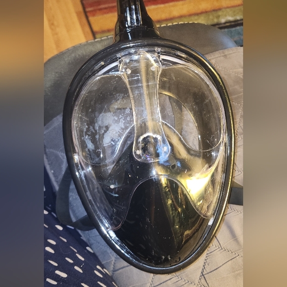 FULL FACE EUC UNISEX 180 DEGREE FULL FACE SNORKLE MASK - Picture 3 of 7